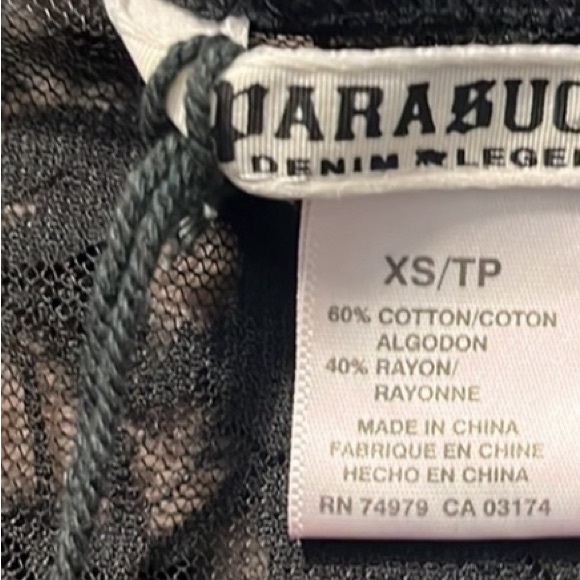 Parasuco Ladies Beaded Lace Top - Picture 6 of 10